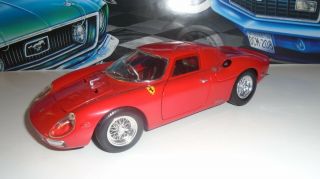 Rare Hot Wheels 1/18 Diecast 1964 Ferrari 250 Lm Opening Doors,  Hood,  Way Cool
