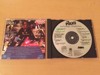The Police Zenyatta Mondatta (CD A&M Records - Nippon Made In JAPAN) Rare 2
