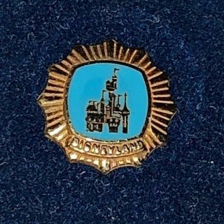 1960 Vintage Disneyland 5 Year Service Pin - Castle 10k Gf - Very Rare