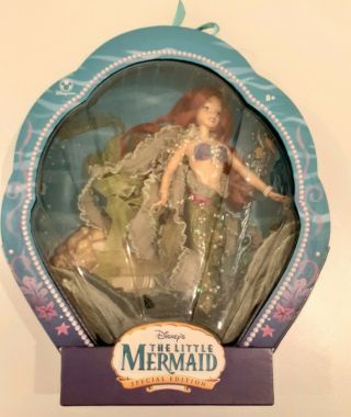 Disney Store Little Mermaid Shell Rare Special Edition 2006