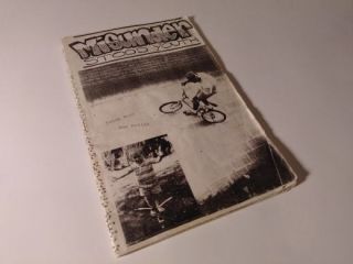 Misunderstood Youth Freestyle Mag Zine 4 1989 Bmx Freestylin Rad Ultra Rare