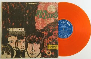 The Seeds Future Lp Taiwan Press Ultra Rare 1967 Psych Garage Orange Vinyl