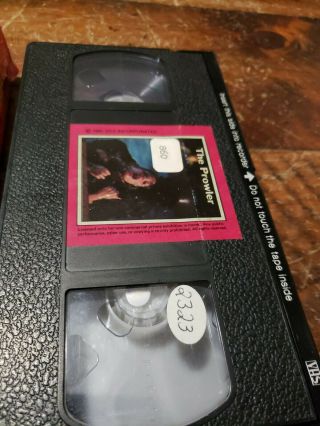 The Prowler VHS Tape Rare Horror Slasher Movie Vintage 1981 Rare Tom Savini Gore 3