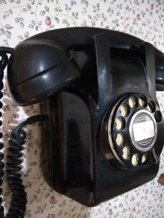 Antique wall phone The North Electric MFC Co - Black - - 2