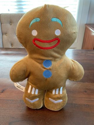 Shrek Gingy The Gingerbread Man 13” Plush Rare Htf Shrek2