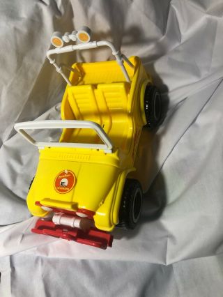 Mattel Barbie Doll Baywatch Lifeguard Rescue Jeep Yellow Vintage 1987