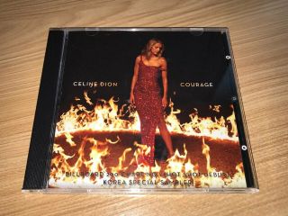 Celine Dion Courage Korea Official Promo Special Sampler Cd / Mega Rare