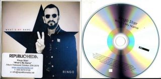 Ringo Starr Rare 2019 Promo Cd Album What 