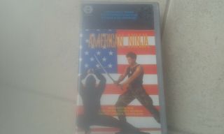 American Ninja 1985 Greek Vhs Videocassette Action Very Rare