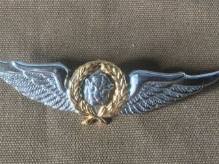 Very Rare Bophuthatswana Air Force Metal Pilots Wing South Africa Homeland
