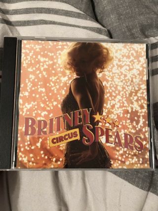 Britney Spears Rare Circus Promotional Cd Single 2008