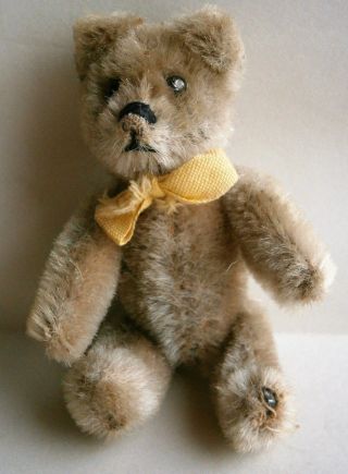 Vintage Miniature Bear Made In Germany By Schuco Toy Company From Early 1900 