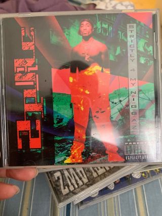Music Cd Album 2 Pac Strictly 4 My N.  I.  G.  G.  A.  Z.  16 Tracks Tupac Shakur Rare