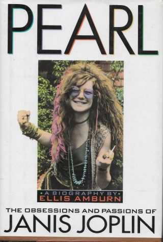 Janis Joplin Pearl Rare Hardcover Book From 1992