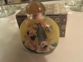 Vintage Reverse Painted Authentic Chinese Perfume Bottle