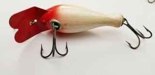 Bomber Bomberette Lure Red Head pattern 3