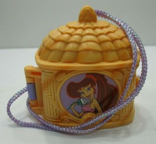 1996 Polly Pocket Disney Hercules Once Upon A Time Locket Necklace Vintage