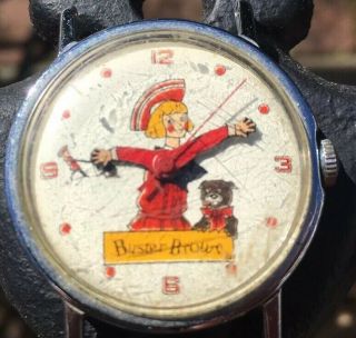 Vintage Buster Brown Watch - Pre - Owned