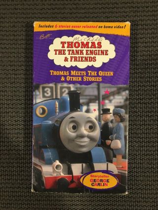 Thomas The Tank Engine Meets The Queen And Other Stories Vhs 1997 Rare