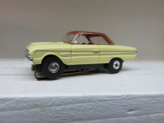 Aurora Thunderjet,  Real Rare 1963 Ford Falcon Rare Color Combo,  Slot Car,