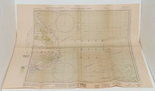 Rare Wwii 10/1944 Us Aaf Map Saigon Jolly Roger Jr2 - 016