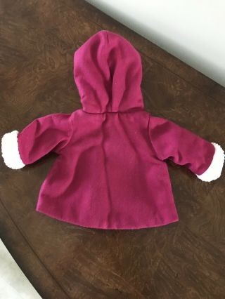 American Girl Bitty Baby Toggle Coat Set; Rare; COMPLETE SET W/ BOX 3