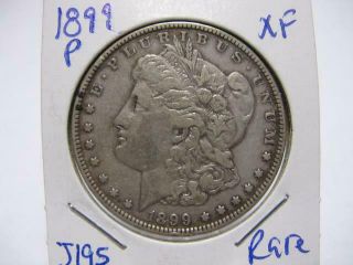 Very Rare 1899 P Morgan Dollar Xf,  Estate Coin J195