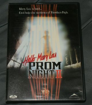Hello Mary Lou - Prom Night 2 (dvd,  2008) Rare Oop Horror Slasher Gore Sleaze