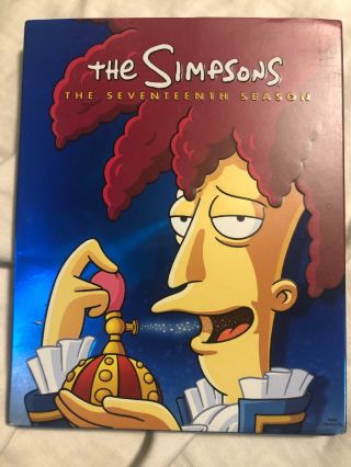 The Simpsons: Season 17 [blu - Ray] Rare Oop