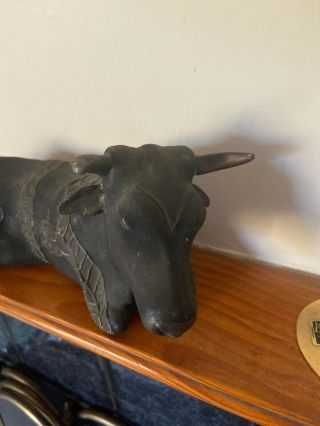 figure of a sacred cow/.  With Makers Mark 2