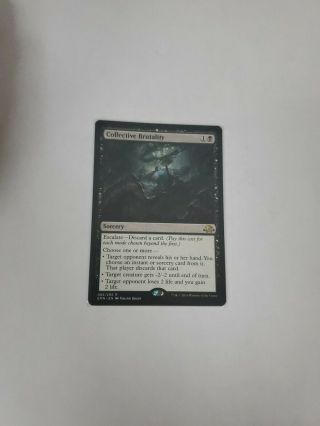 Collective Brutality,  Eldritch Moon Rare Mtg Modern
