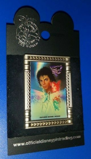 Wdw Walt Disney World Michael Jackson Captain Eo Poster Collectible Pin Rare