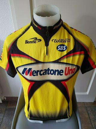 Mercatone Uno Biemme Wilier Vintage Retro Rare Cycling Jersey Road Bicycle
