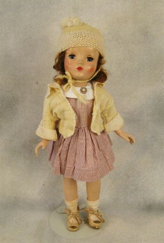 Alexander Winnie Walker 15 " Doll Hp High Color Vintage Clothing Red Head Rare