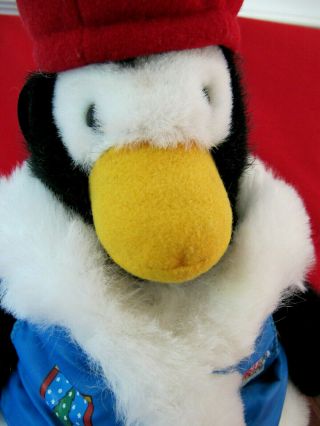Vtg Santa Bear 1989 Captain Jingle Penguin Plush Dayton Hudson/ Marshall Fields