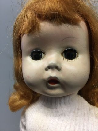 Vintage 1950s Littlest Angel Doll R &B Hard Plastic Arranbee Bent Knee Walker 2
