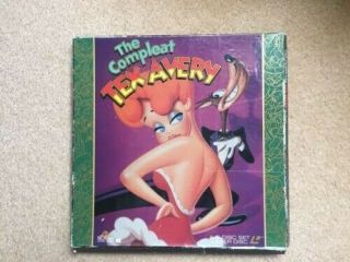 Tex Avery The Compleat Complete Tex Avery Laserdisc Laser Disc Rare