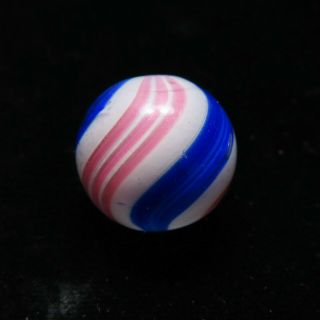Peppermint Marble 3/4 " Antique German Handmade Marbles