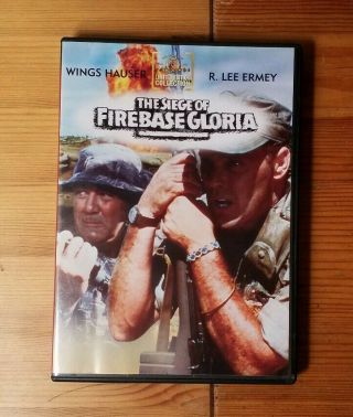 The Siege Of Firebase Gloria (1989) On Dvd Rare Oop R.  Lee Ermey Wings Hauser