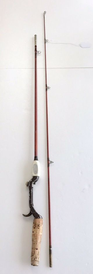 Vintage Collector South Bend Master - Grip Fiberglass Fishing Rod 6’ - 2 Piece
