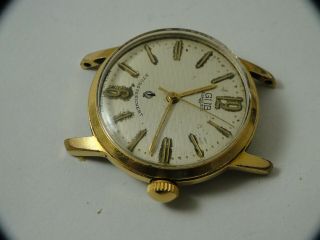 rare east german GUB GLASHUTTE cal 60.  3 wristwatch 2