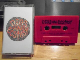 Rare Limited Oop Dogs In Ecstasy Cassette Tape Dat Cruel God Ep 2013 Red Tape
