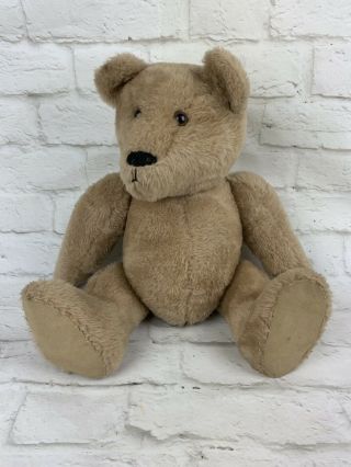 Vintage Handmade 17 " Teddy Bear Jointed Arms & Legs Stuffed Animal