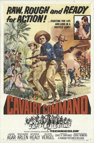 Rare 16mm Feature: Cavalry Command (i B Technicolor) Jon Agar / Western