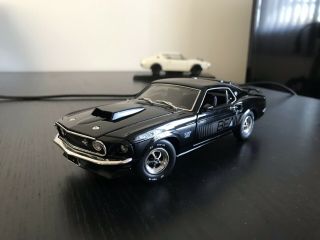 Crown Premium 1969 Ford Mustang Boss 429 Die Cast 1:24 Scale Rare.