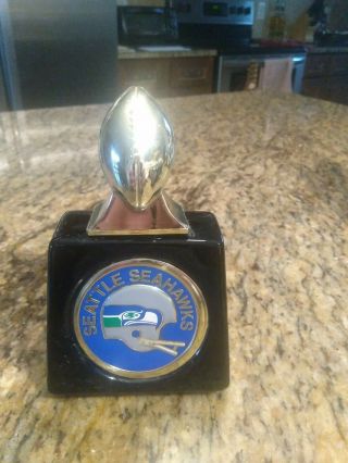 Rare Vintage Avon " Seattle Seahawks " Nfl Decanter Early 1970 