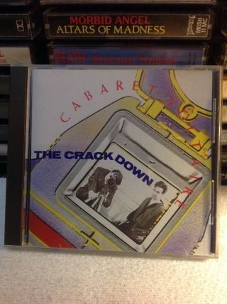 Cabaret Voltaire The Crackdown Rare Experimental Electronic Cd Virgin 1985