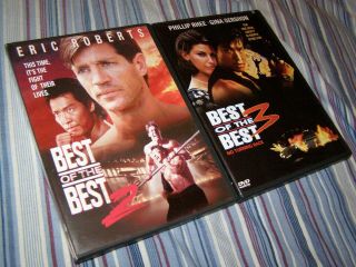 Best Of The Best 2,  3 (r1 2 - Dvd Set) Eric Roberts Rare Oop Lion 