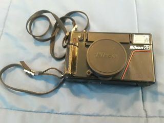 Vintage Nikon Af L35af Flash Camera 80s/90s Rare Gear