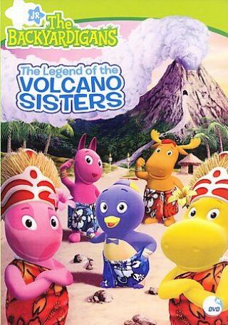 The Backyardigans - The Legend Of The Volcano Sisters Rare Oop Kids Dvd